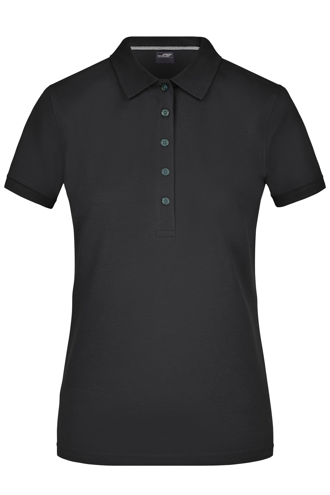 Ladies' Pima Polo - black