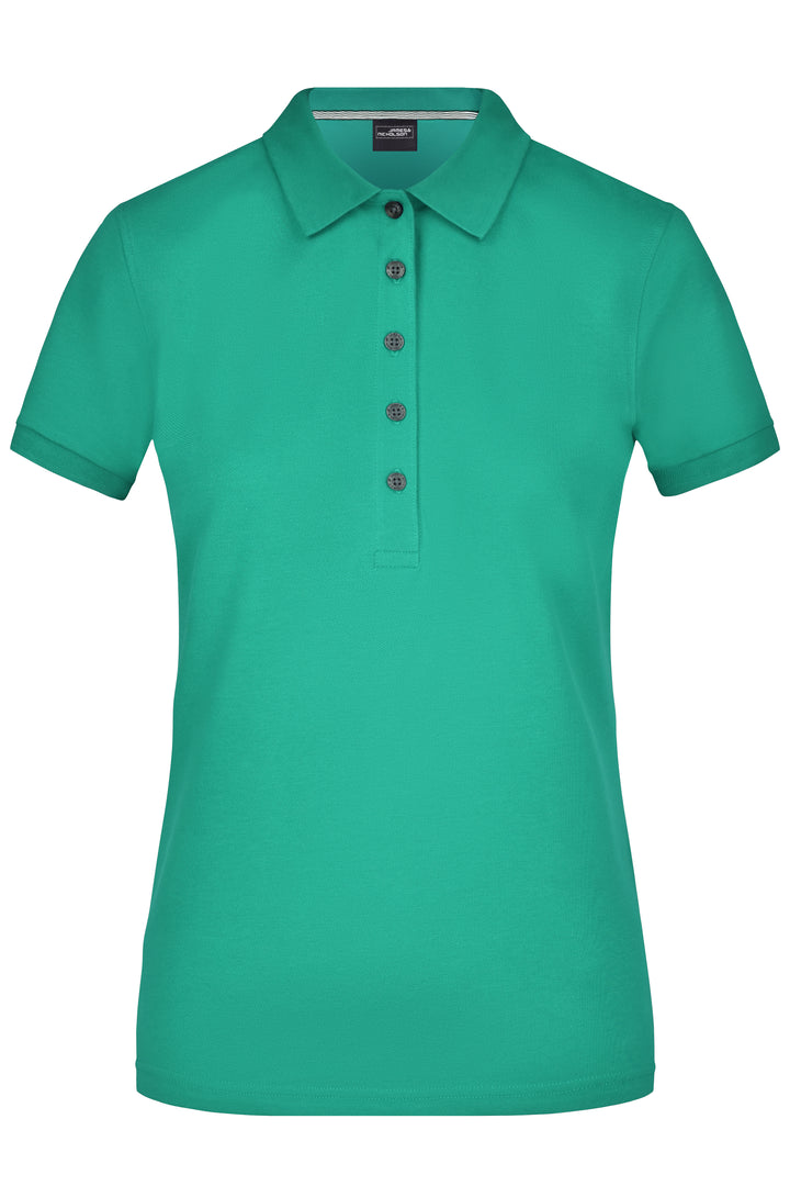 Ladies' Pima Polo - irish-green