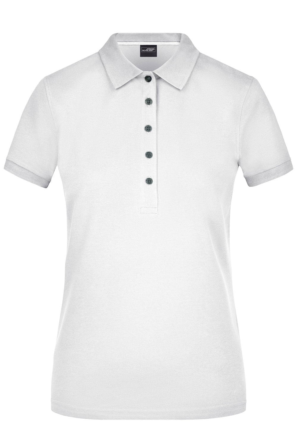 Ladies' Pima Polo - white