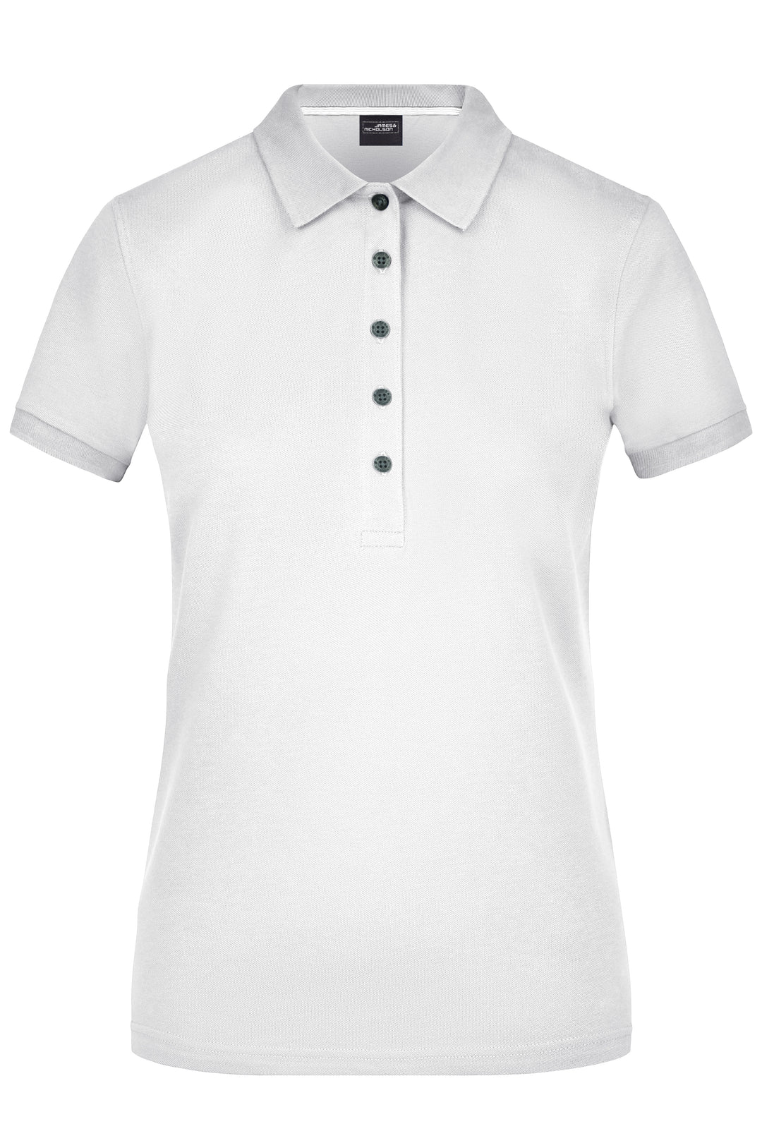 Ladies' Pima Polo - white