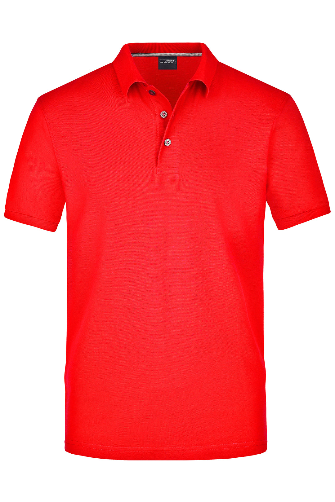 Men's Pima Polo - light-red