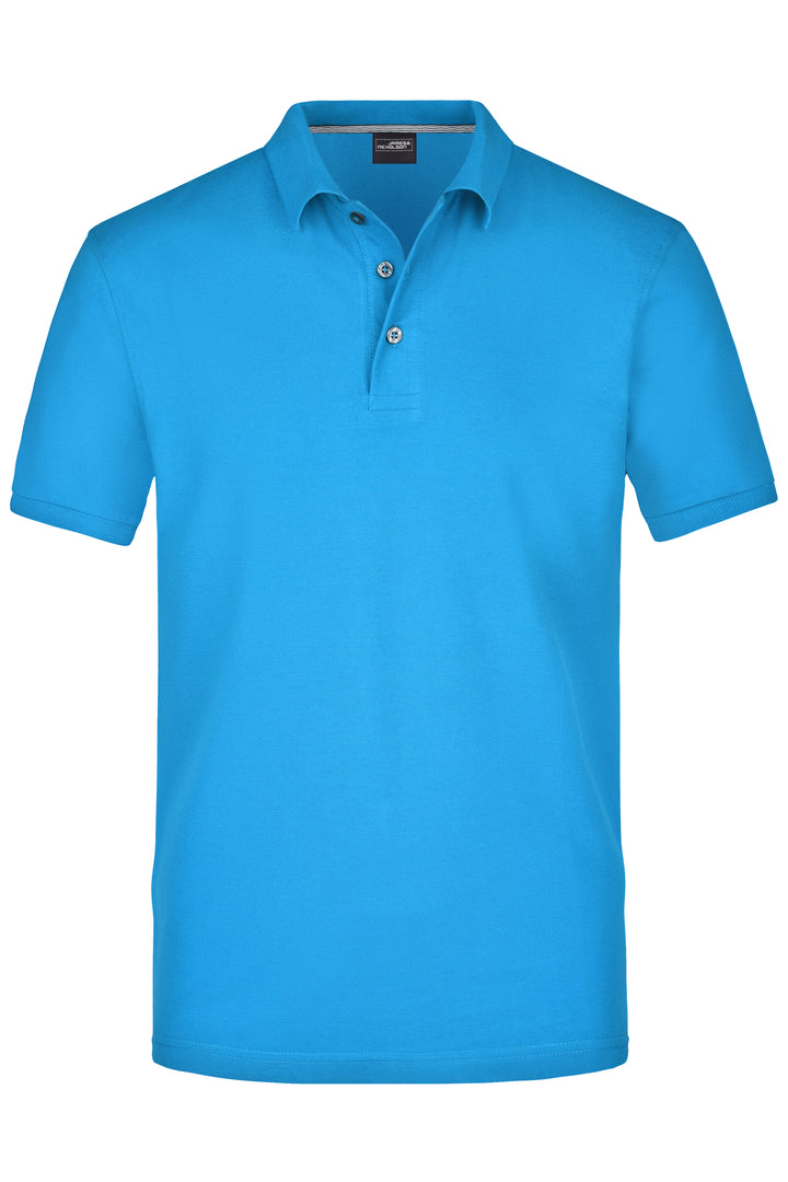 Men's Pima Polo - regatta-blue