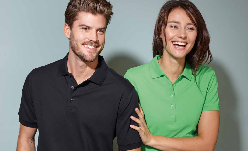 Ladies' Elastic Polo Piqué