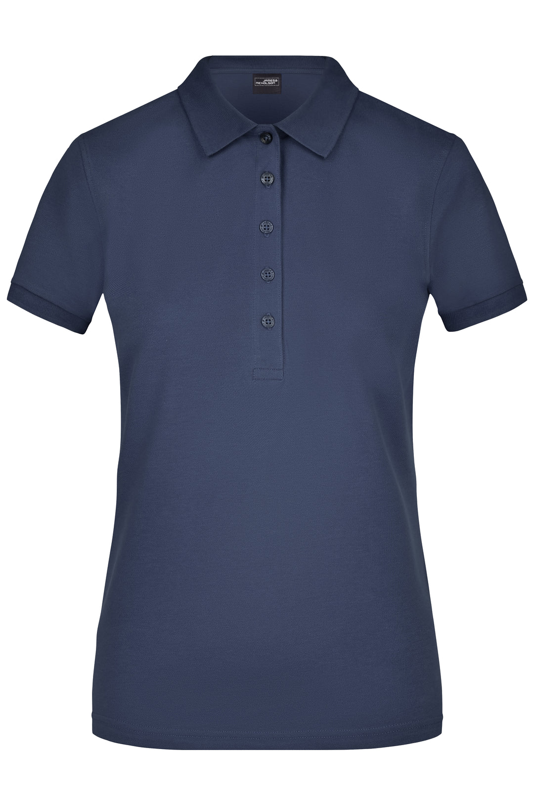 Ladies' Elastic Polo Piqué - navy
