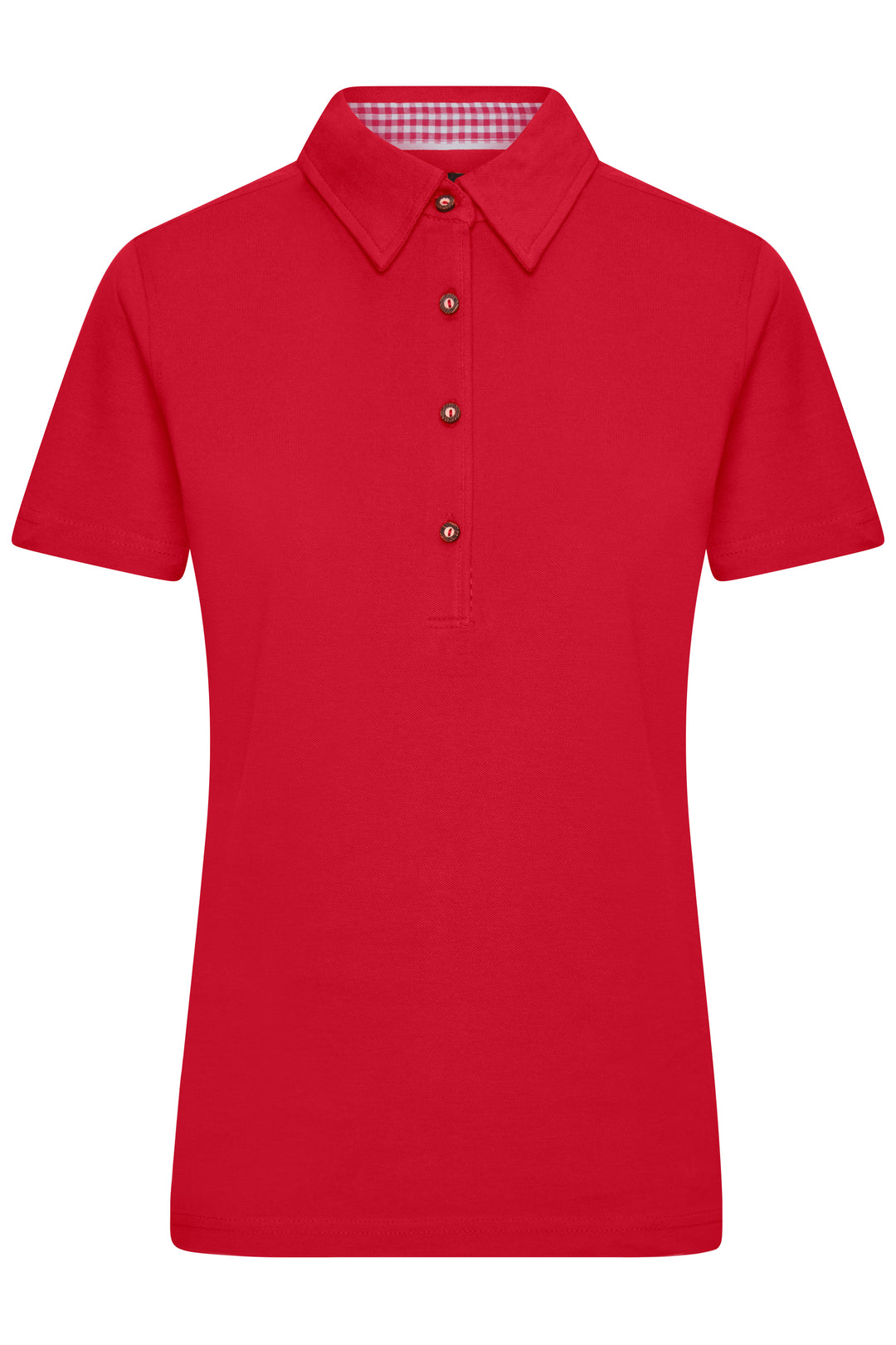 Ladies' Traditional Polo - red/red-white