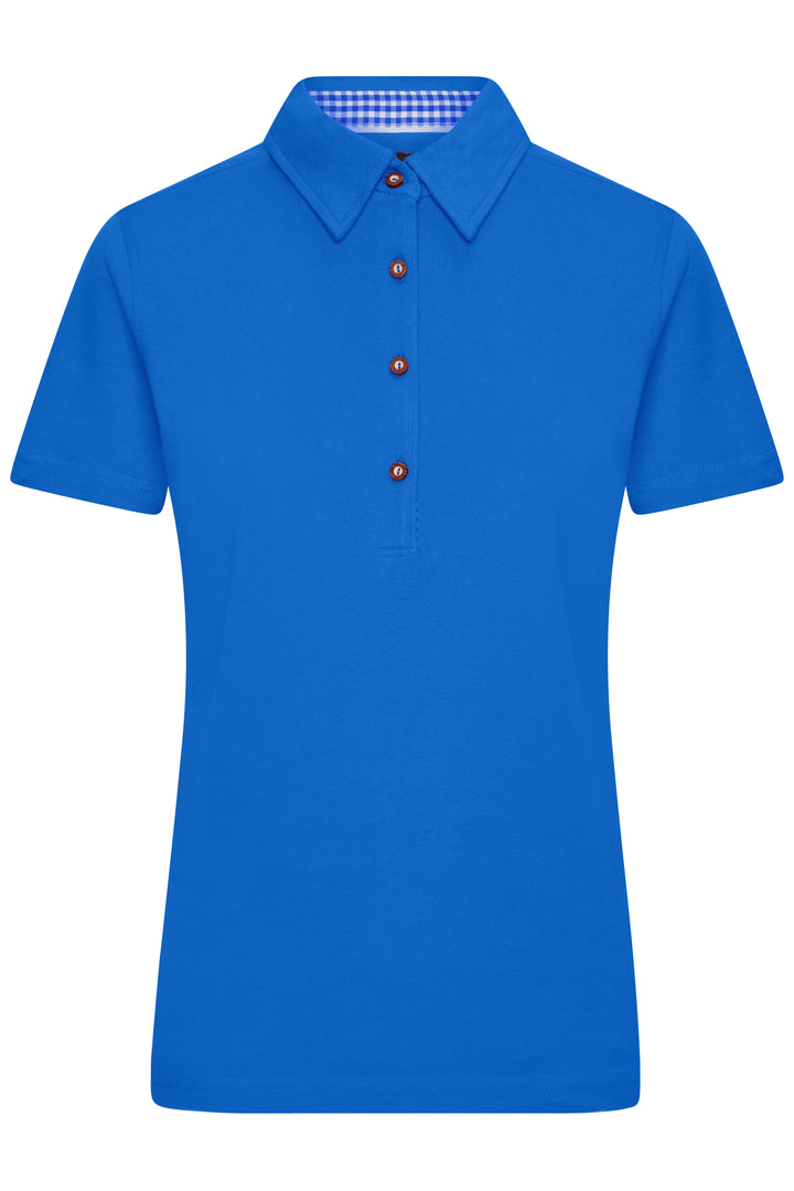 Ladies' Traditional Polo - royal/royal-white