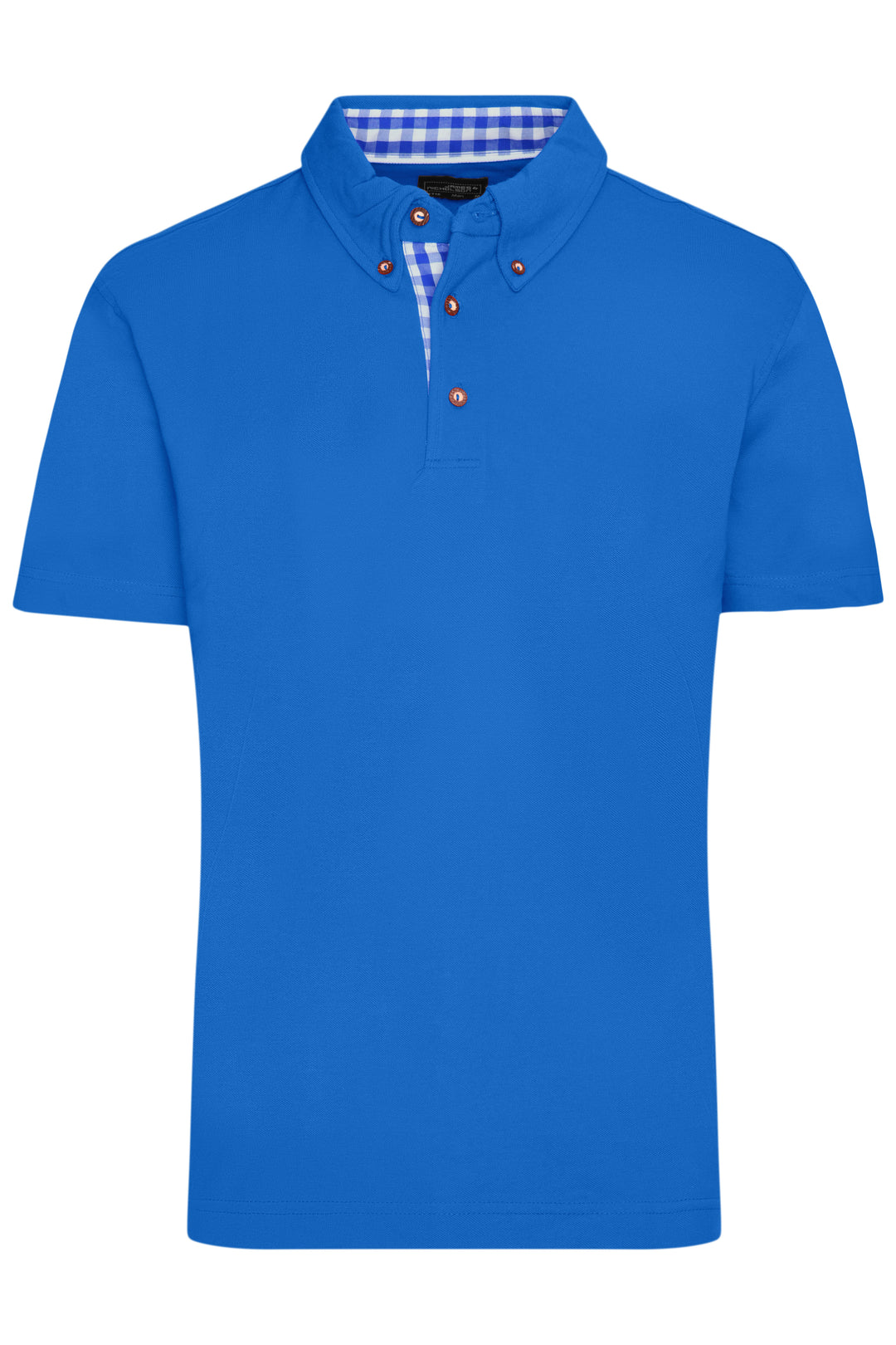 Men's Traditional Polo - royal/royal-white