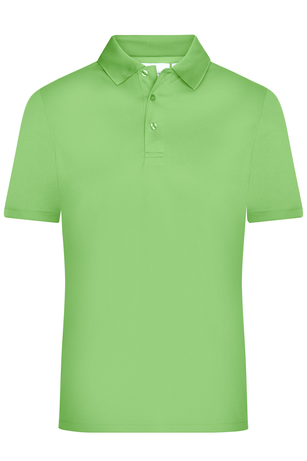 Men's Active Polo - lime-green