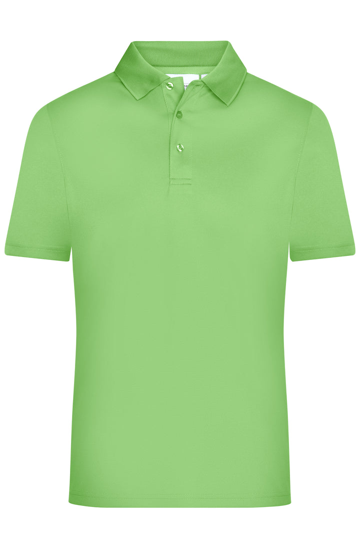 Men's Active Polo - lime-green