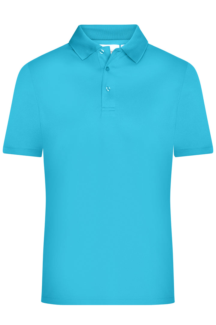 Men's Active Polo - turquoise
