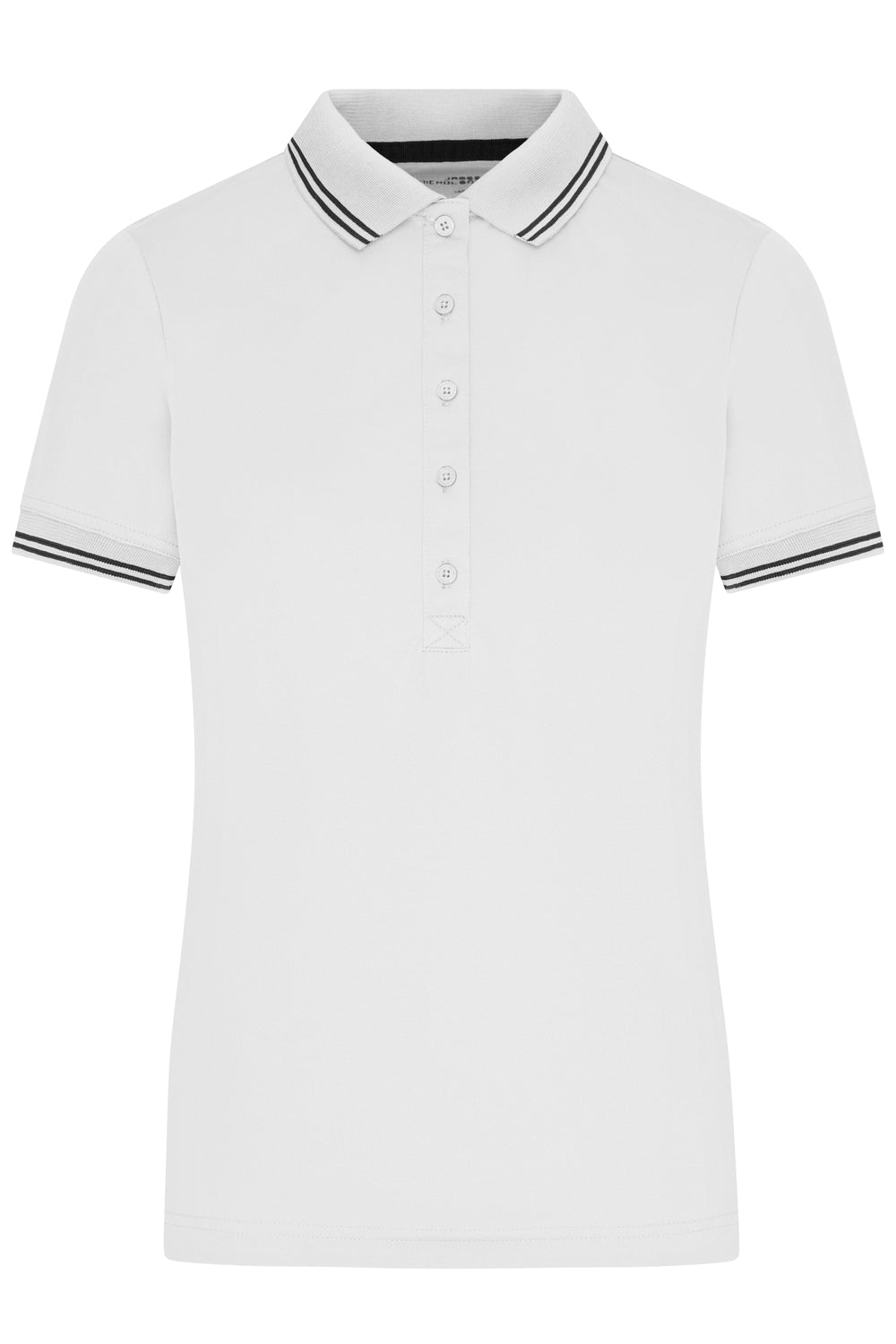 Ladies' Functional Polo - white/black