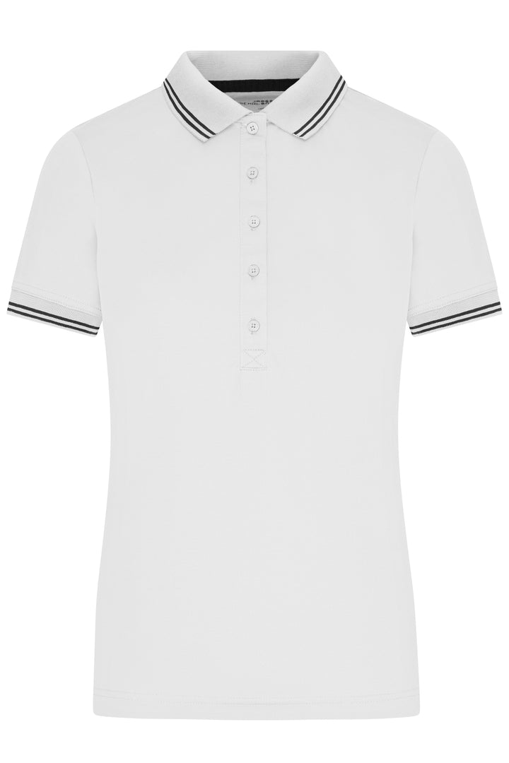 Ladies' Functional Polo - white/black