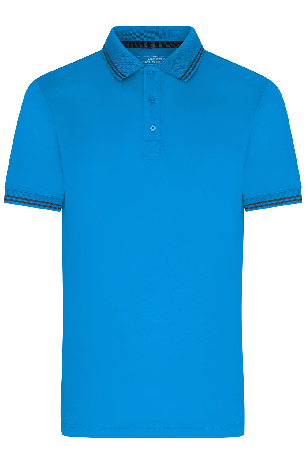 Men's Functional Polo - bright-blue/navy