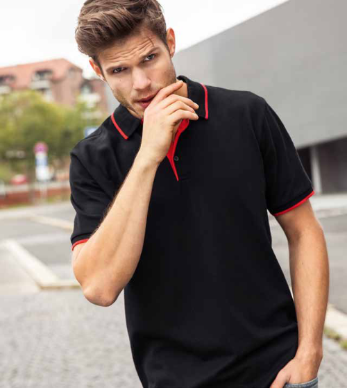 Men's Polo Stripe