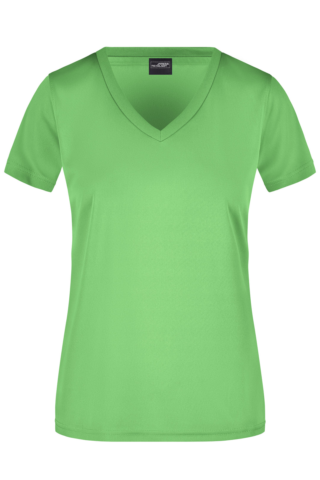 Ladies' Active-V - lime-green