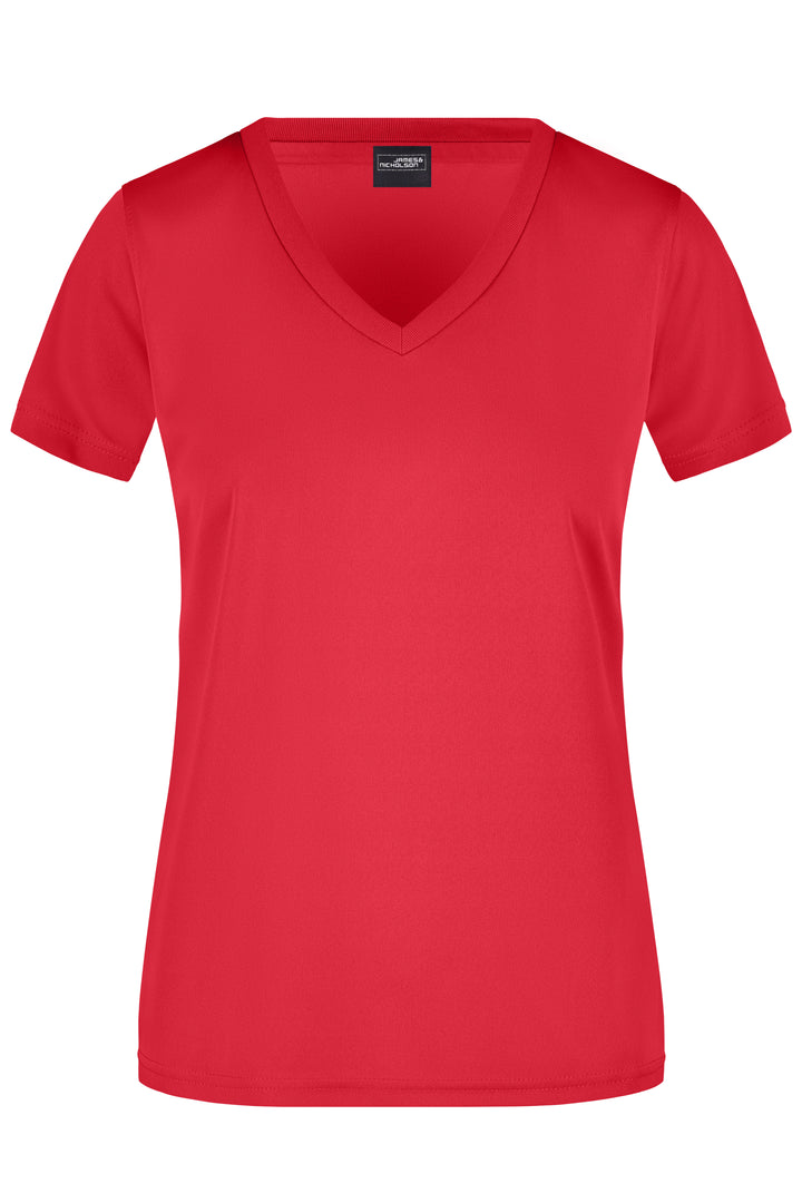Ladies' Active-V - red