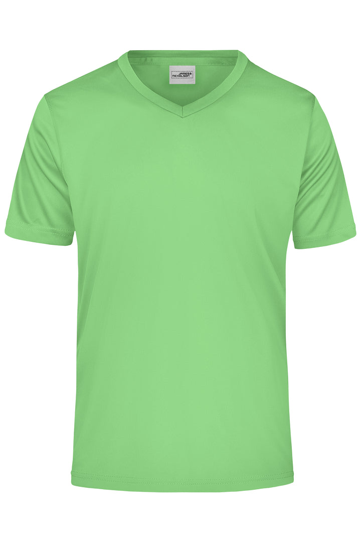 Men's Active-V - lime-green
