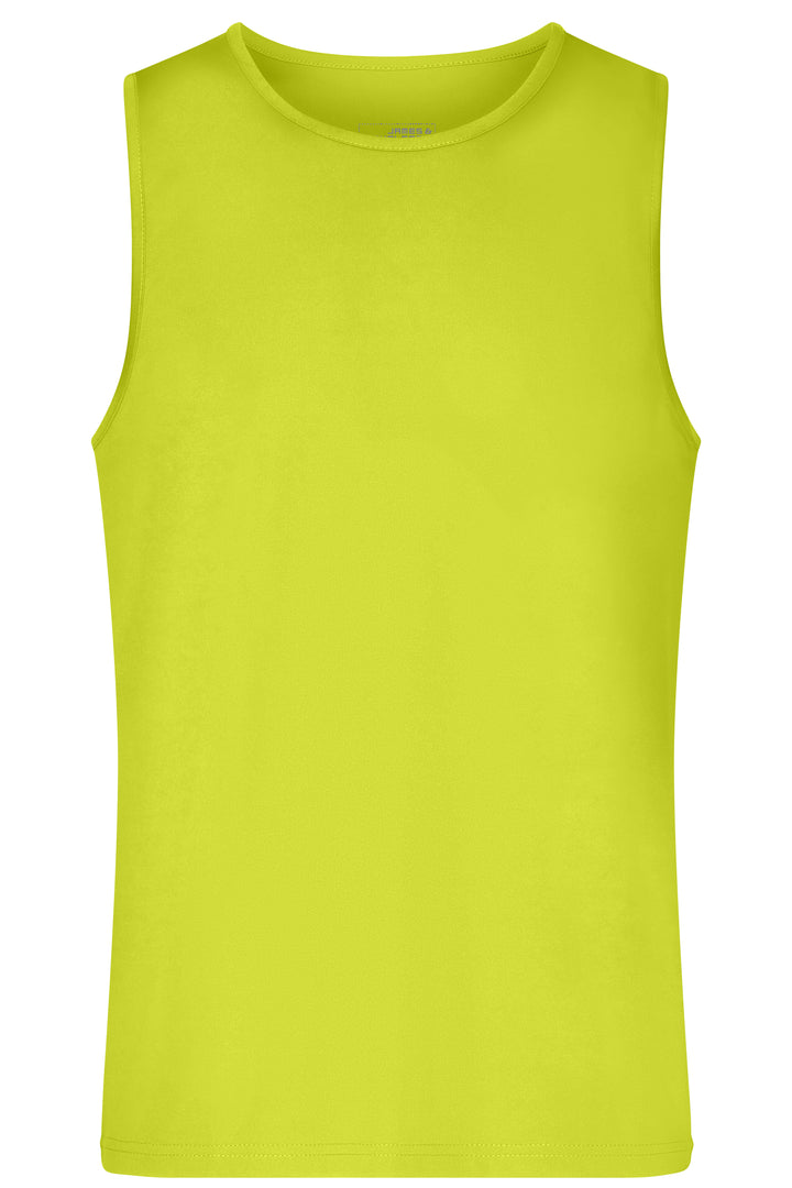 Men's Active Tanktop - acid-yellow