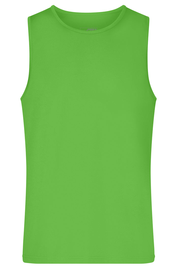 Men's Active Tanktop - lime-green