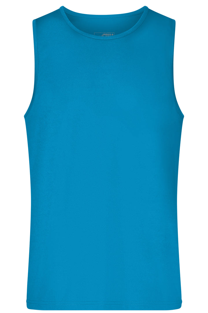 Men's Active Tanktop - turquoise