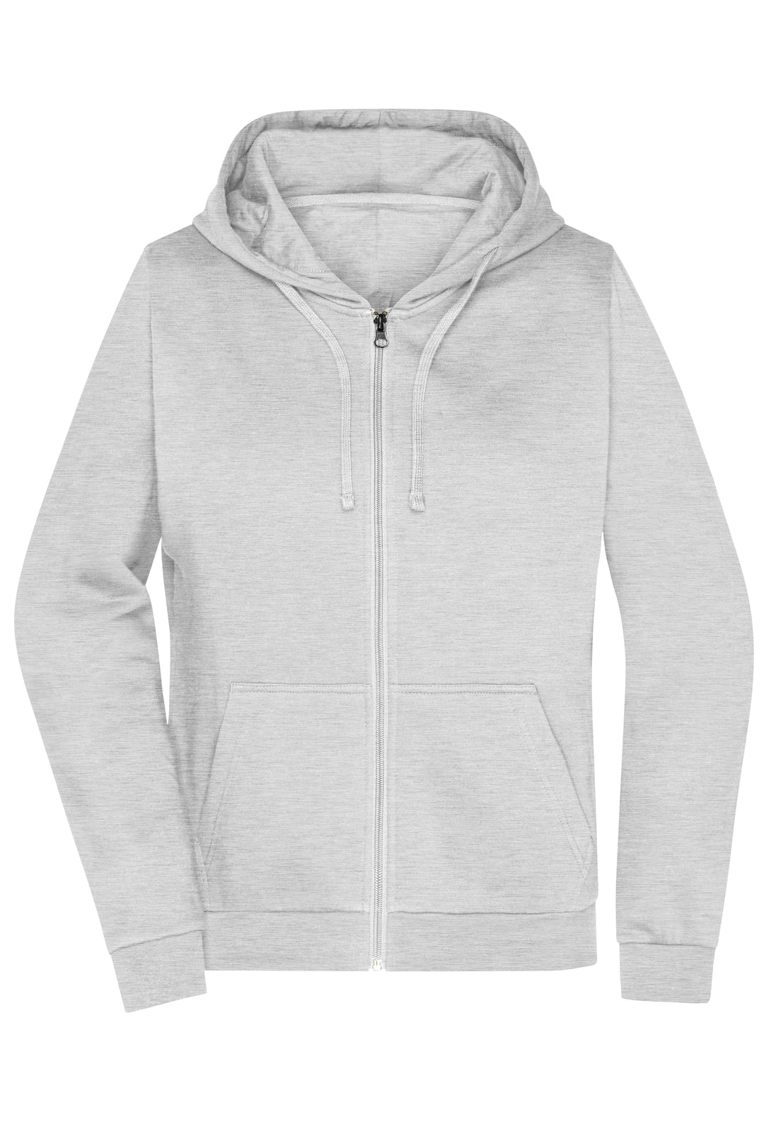 Ladies' Promo Zip Hoody - ash