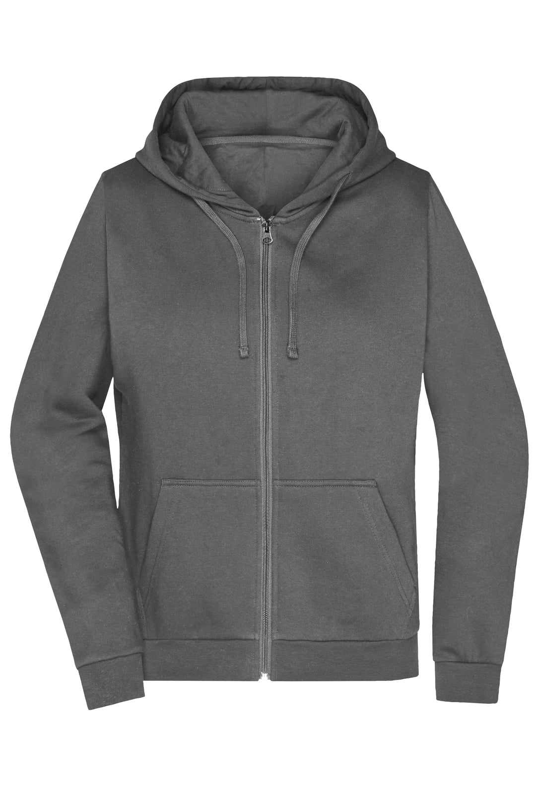 Ladies' Promo Zip Hoody - dark-grey