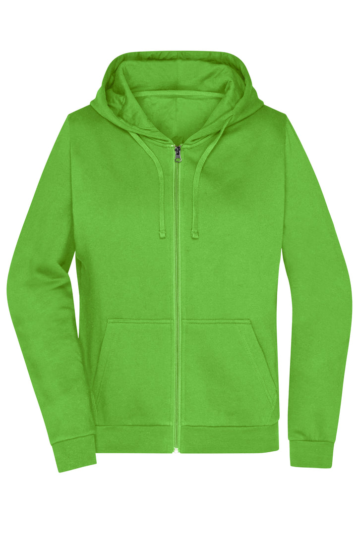 Ladies' Promo Zip Hoody - lime-green