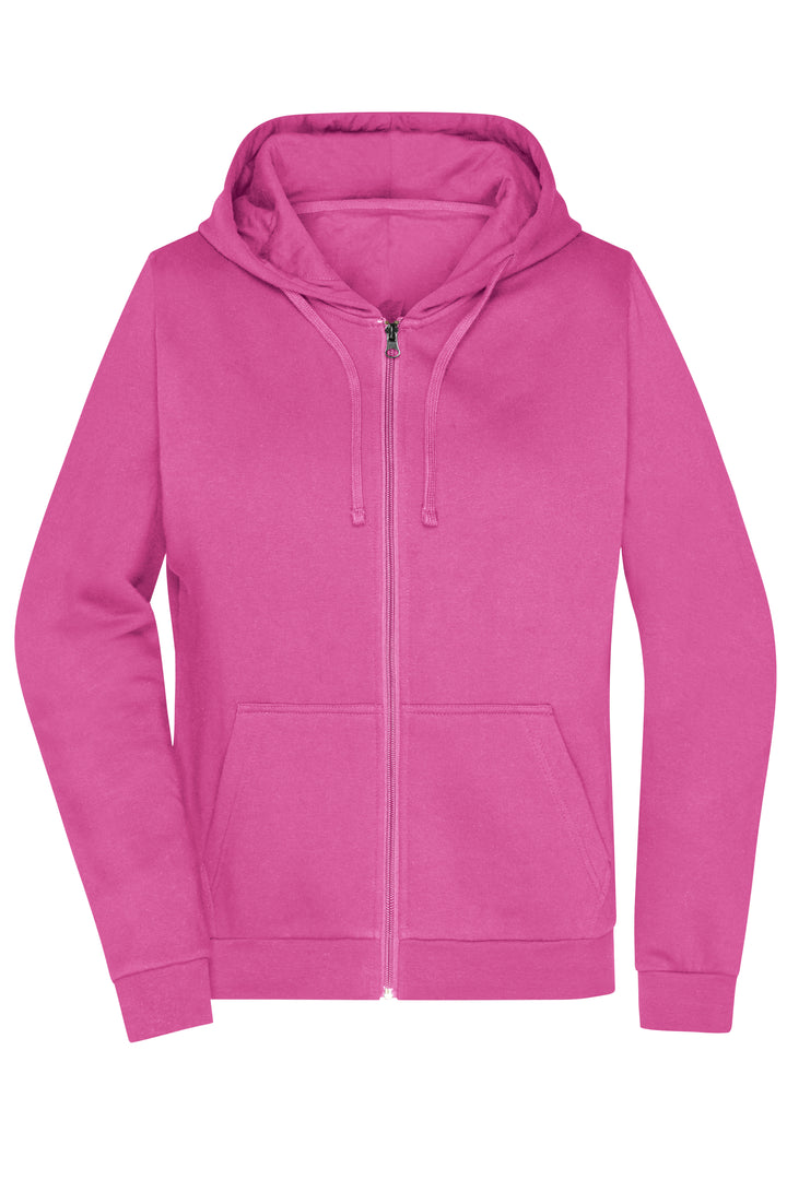 Ladies' Promo Zip Hoody - pink