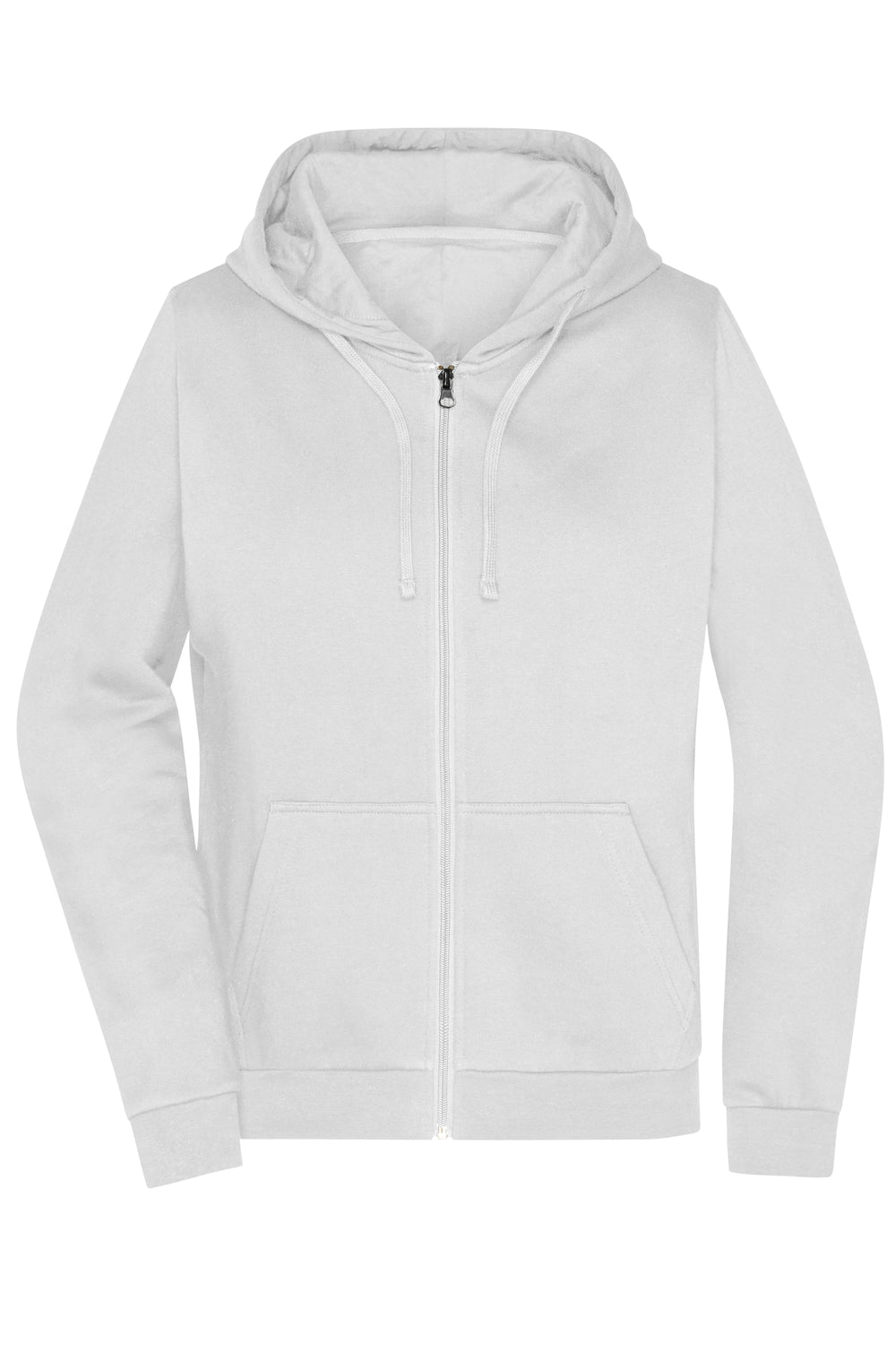 Ladies' Promo Zip Hoody - white
