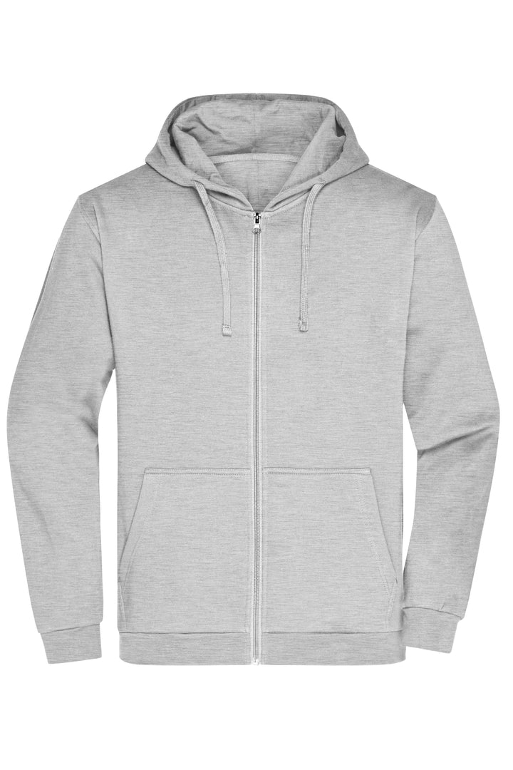 Men's Promo Zip Hoody - grey-heather