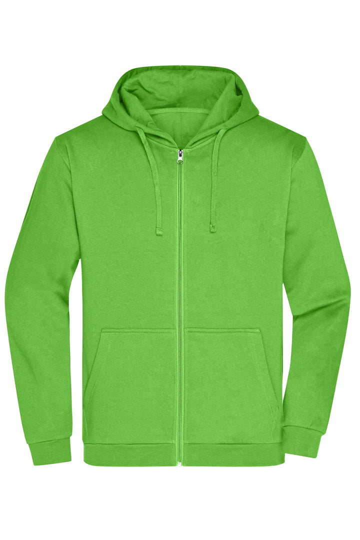 Men's Promo Zip Hoody - lime-green