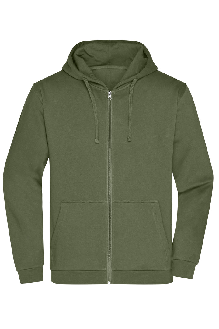 Men's Promo Zip Hoody - olive