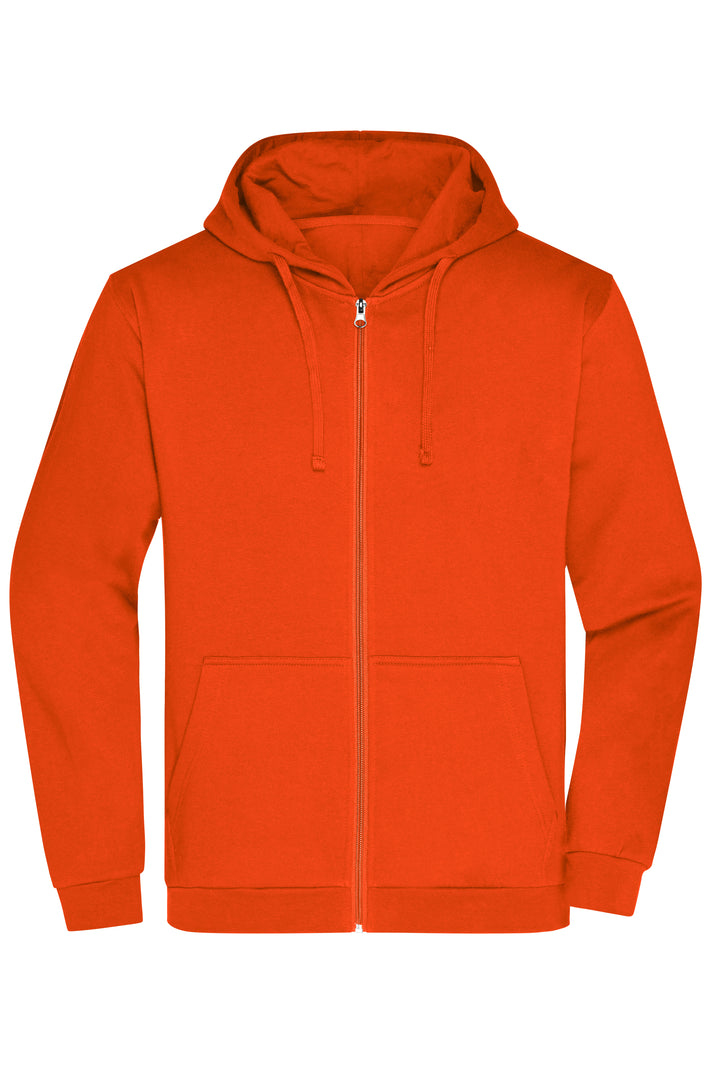 Men's Promo Zip Hoody - orange