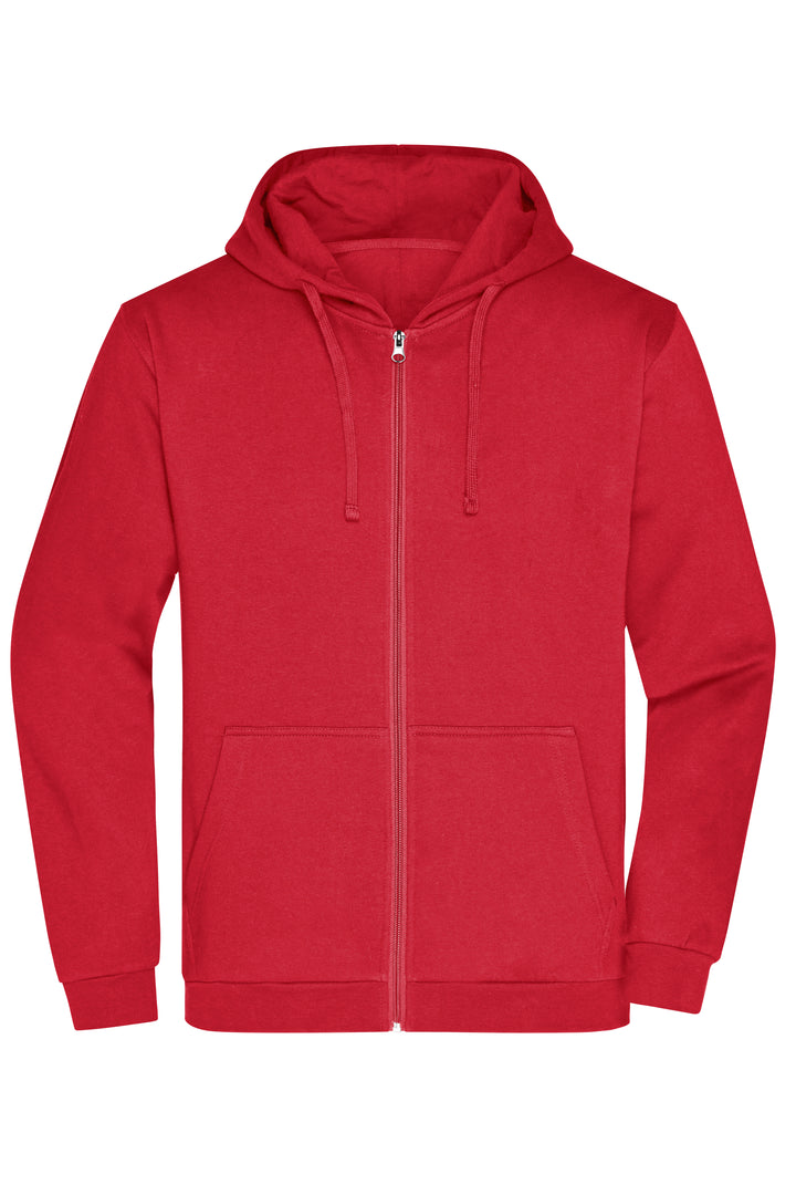 Men's Promo Zip Hoody - red
