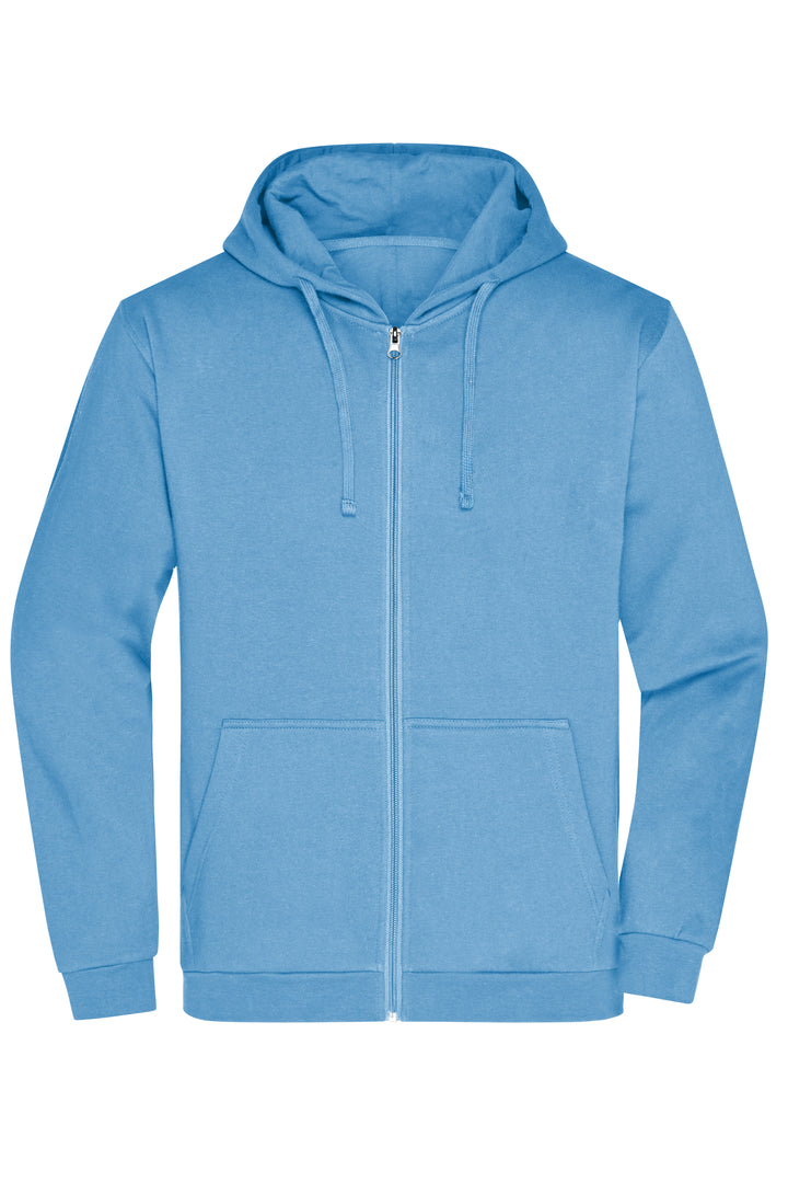 Men's Promo Zip Hoody - sky-blue