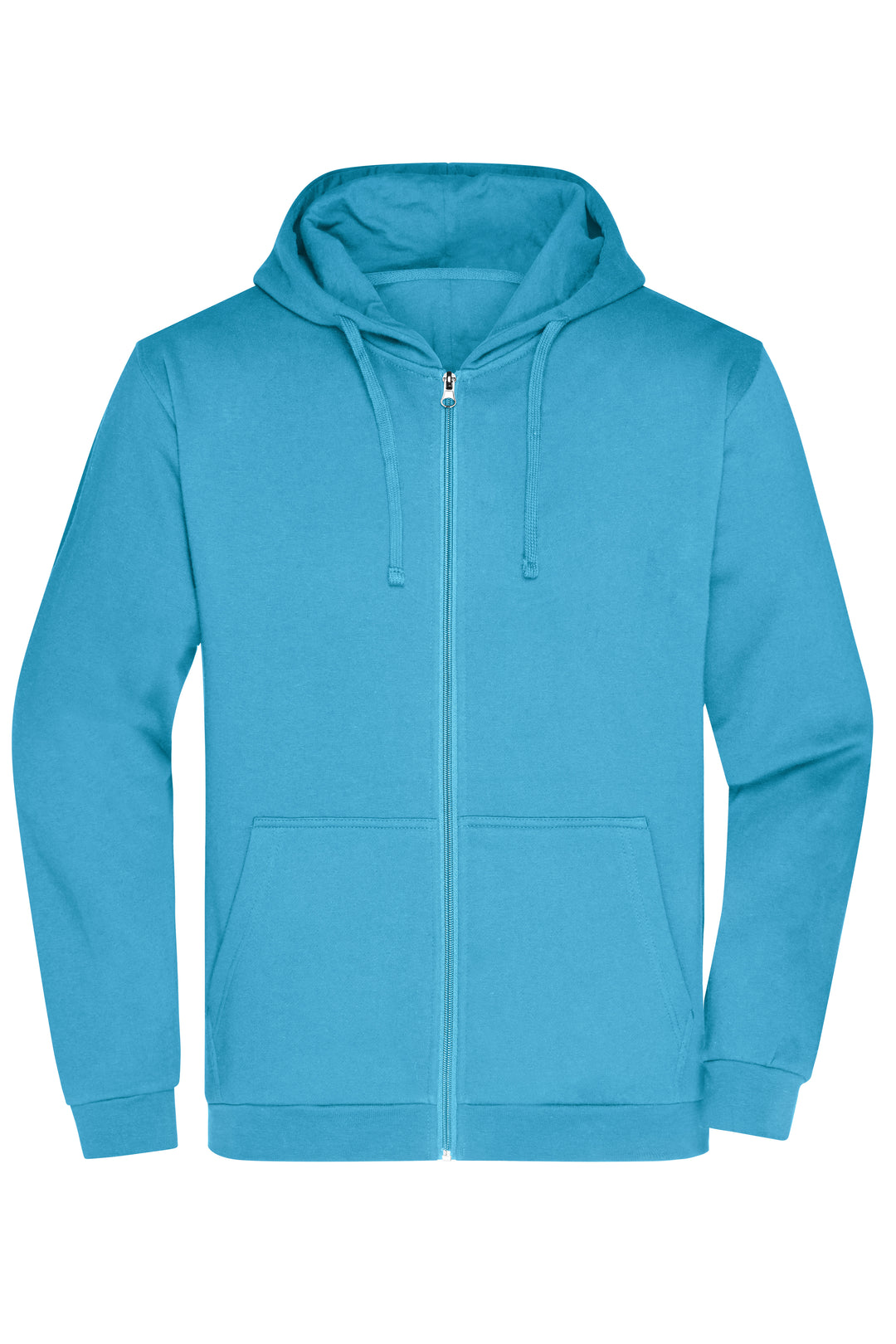 Men's Promo Zip Hoody - turquoise
