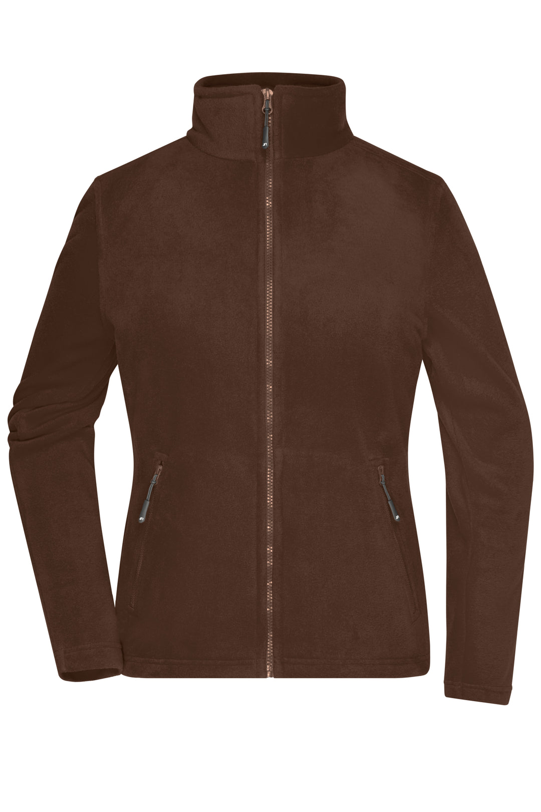 Ladies' Fleece Jacket - brown