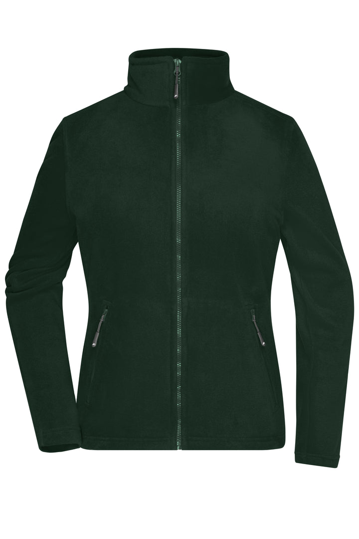 Ladies' Fleece Jacket - dark-green