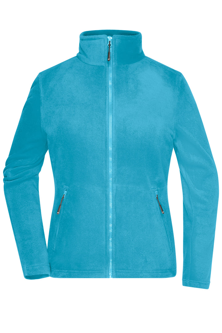 Ladies' Fleece Jacket - turquoise