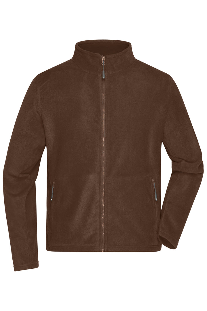 Men's Fleece Jacket - brown