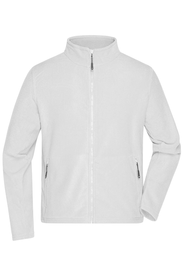 Men's Fleece Jacket - white
