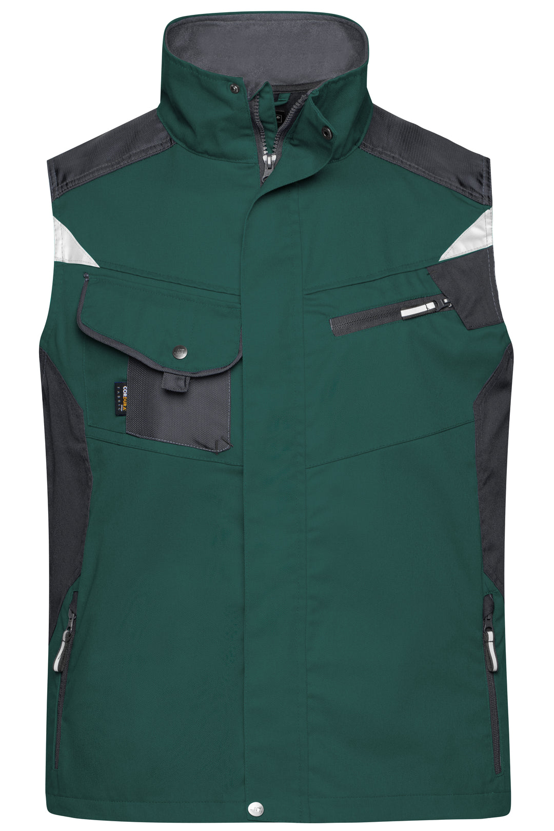 Workwear Vest - STRONG - - dark-green/black