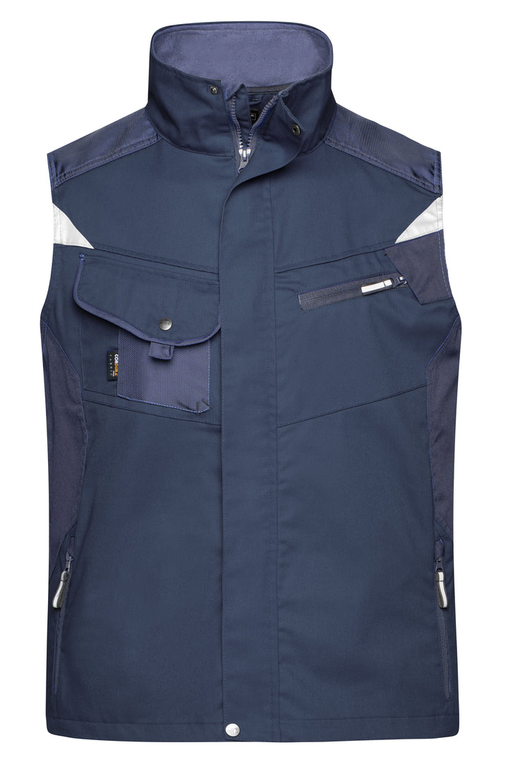Workwear Vest - STRONG - - navy/navy