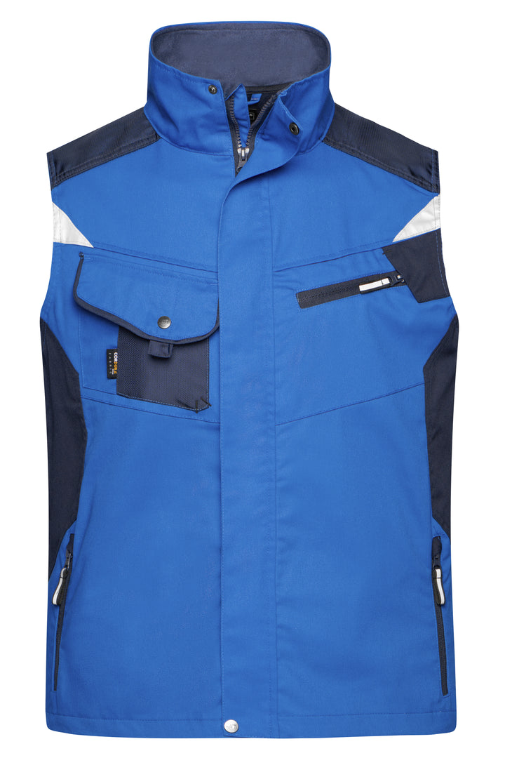 Workwear Vest - STRONG - - royal/navy