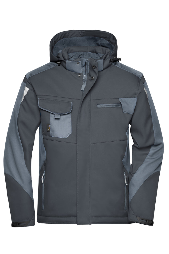 Craftsmen Softshell Jacket - STRONG - - black/carbon