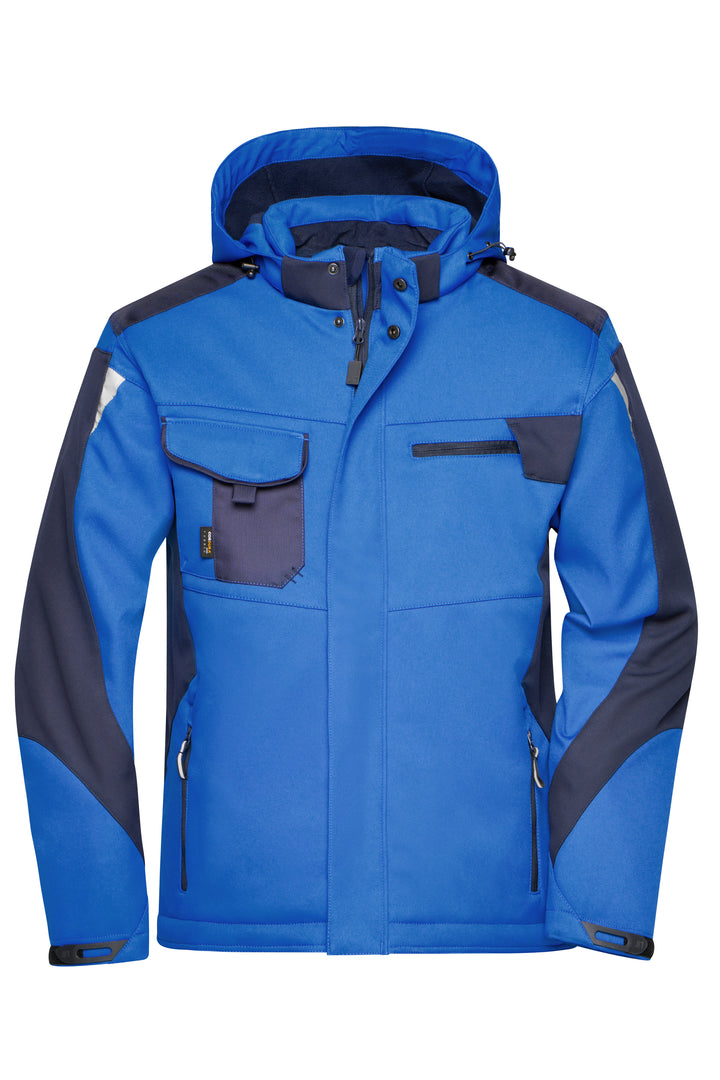 Craftsmen Softshell Jacket - STRONG - - royal/navy