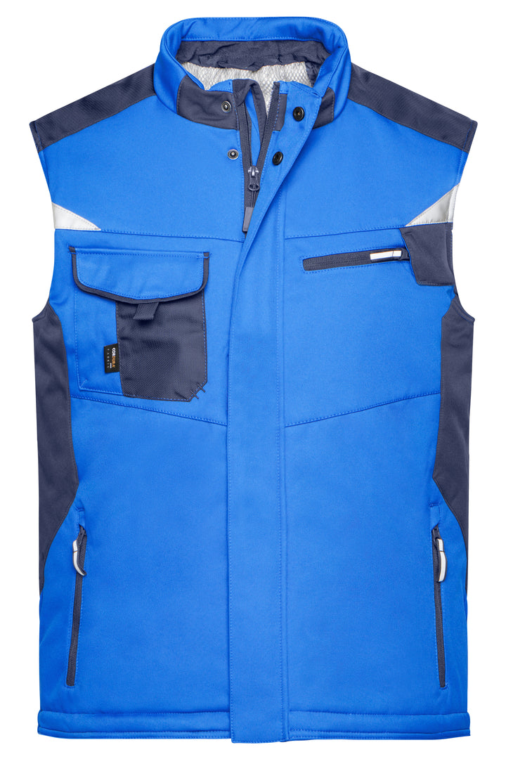 Craftsmen Softshell Vest - STRONG - - royal/navy