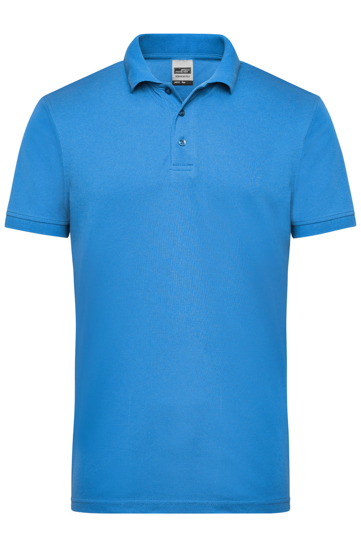 Men's Workwear Polo - aqua