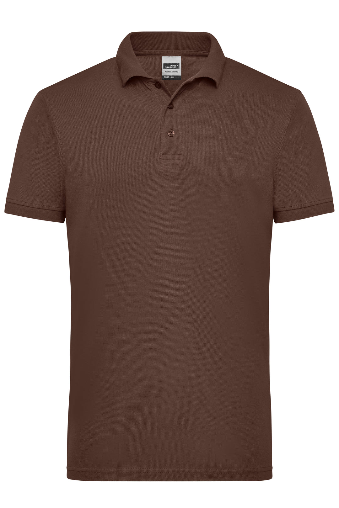 Men's Workwear Polo - brown