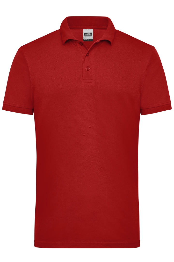 Men's Workwear Polo - wine